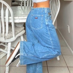 SOLD - Vintage Jordache Bootcut Wide Leg Jeans w/ Zipper Pocket
